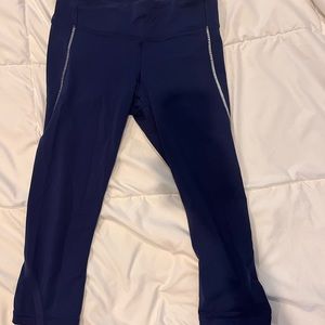 Lululemon Blue Leggings 3/4